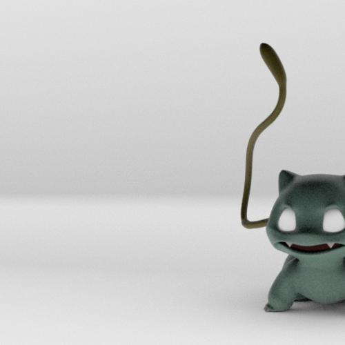 妙蛙种子水箭龟宠物小精灵宝可梦神奇宝贝卡通CG模型下载