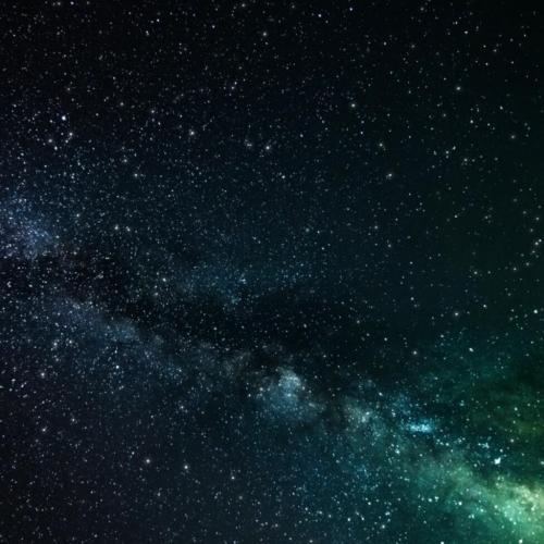 浩瀚银河繁星点点深夜宇宙星空高清摄影素材 1920x1080