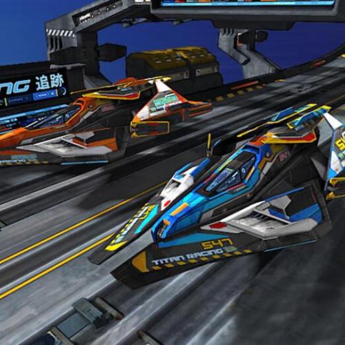写实科幻赛车磁悬浮极速赛车核动力加速卡通赛车unity模型素材！SciFi Race KIT v2