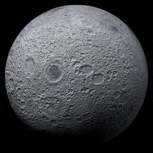 电影级超清晰月亮月球CG模型+表面坑洼细节+月食光影+高清贴图！含maya/3dmax/c4d/obj/fbx等3d模型格式！Moon Photorealistic 2K