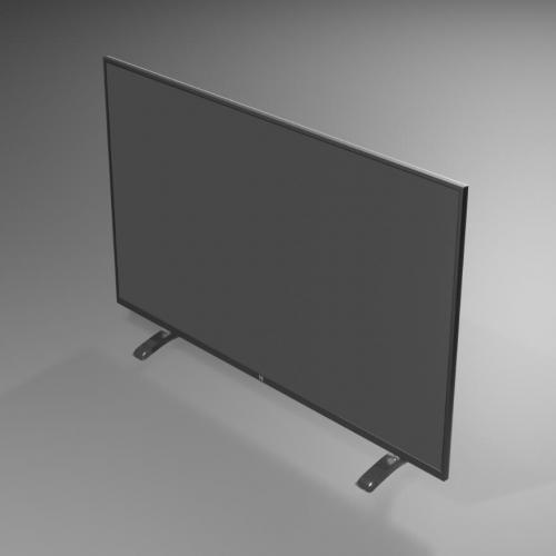 平板电视家庭液晶电视智能电视CG模型含接口细节！含fbx/obj/blend等3d模型格式！有贴图！MI Smart Tv