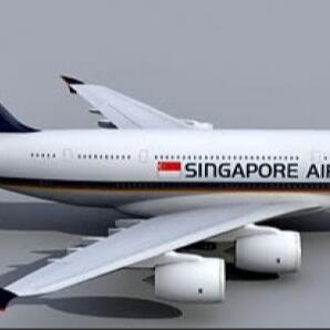 空中客车A380客机飞机民用航班CG模型maya模型3dmax模型obj模型！有完整贴图！