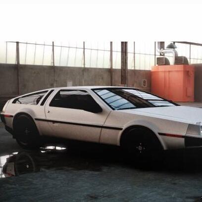 八九十年代欧美老式老旧老款溜背跑车汽车轿车CG模型3dmax模型！有贴图！DeLorean