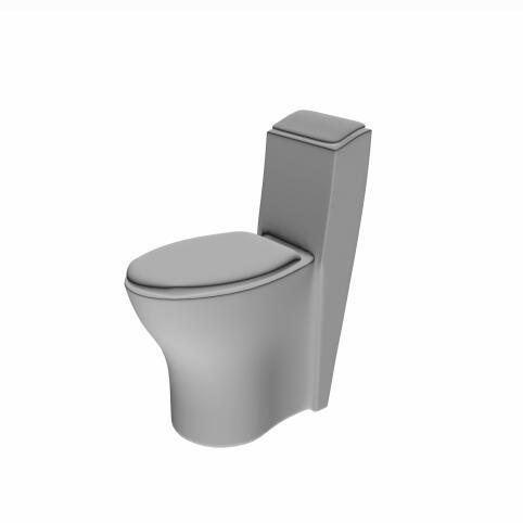 家用马桶酒店马桶冲水马桶CG模型！含3ds/max等3d模型格式！Toilet