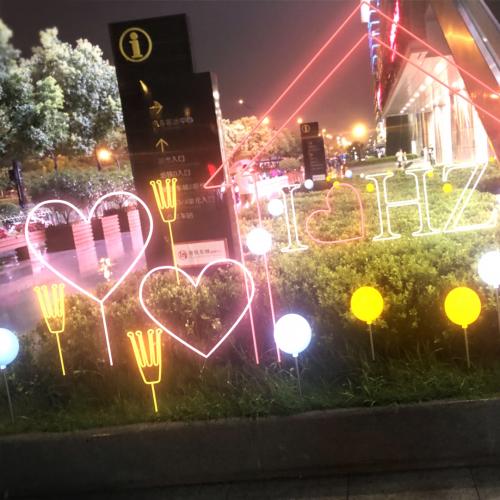 007_杭州地铁东城_户外亮化灯光装饰maya模型 CG模型